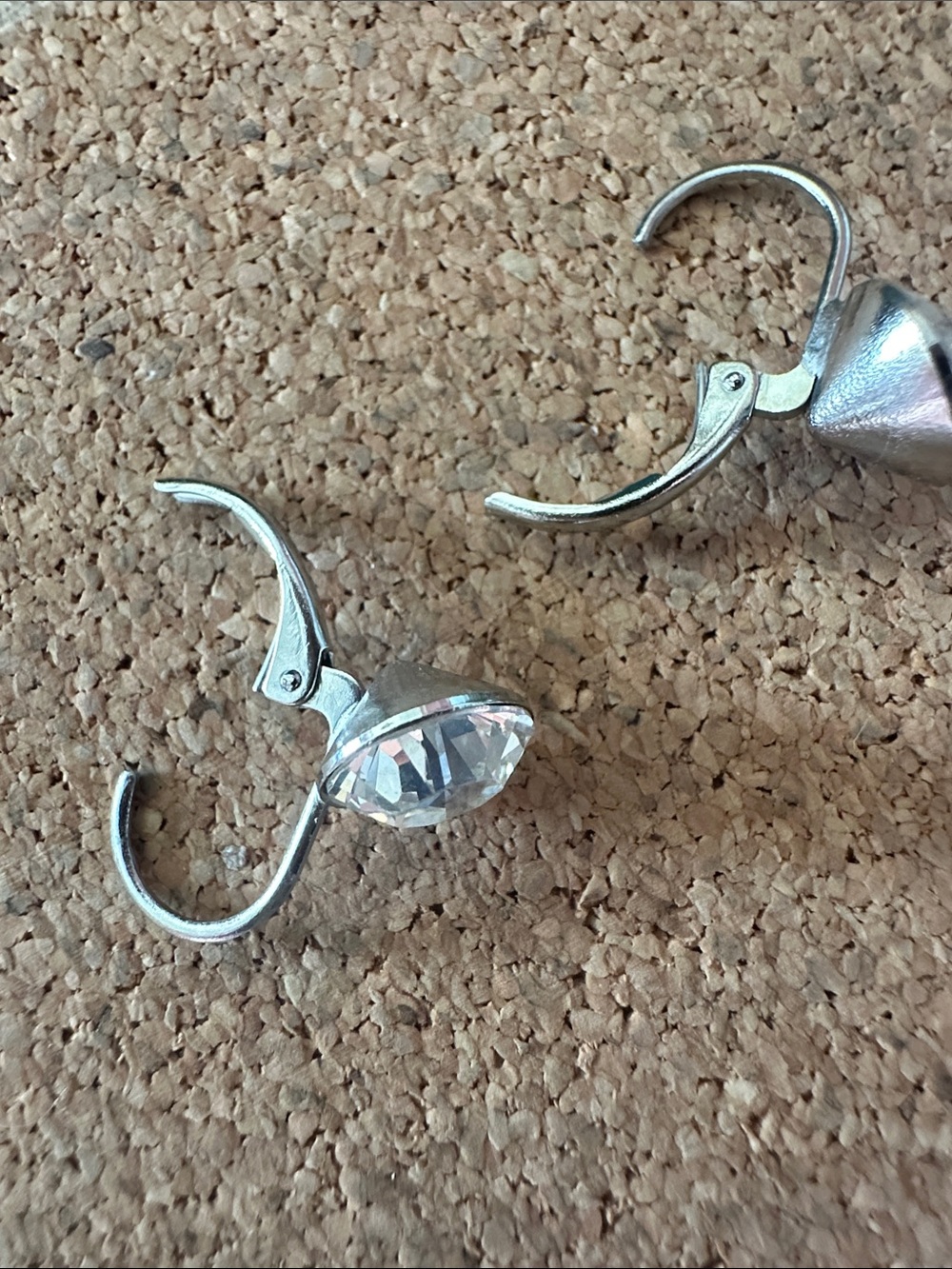 Swarovski Crystal Drop Leverback Earrings - Atlantis Berlin🧜♀️ - Picture 5 of 9